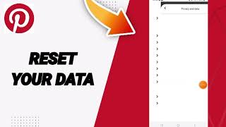 How To Reset Your Data On Pinterest App [upl. by Pallaton]