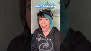 ADHD amp Masking adhd neurodivergent adhdbrain [upl. by Llerehs]