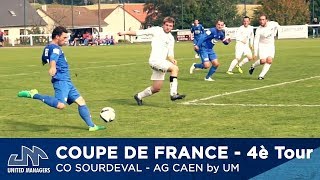 CDF 4ème Tour  CO Sourdeval vs AG Caen by UM [upl. by Norac]