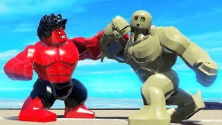 Red Hulk VS Abomination  Epic Battle in Lego Marvel Superheroes [upl. by Lona909]