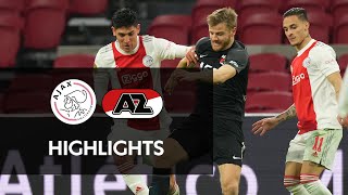 Highlights Ajax  AZ  Eredivisie [upl. by Nulubez]