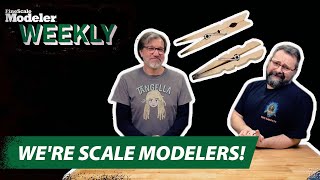 FineScale Modeler unboxes new kits uses clothespins as clamps and tries a video trend [upl. by Bulley]