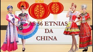 As 56 etnias da China  chineses com cara de estrangeiro [upl. by Aticilef458]