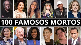 FAMOSOS E ATORES QUE MORRERAM NOS ÚLTIMOS 12 MESES [upl. by Adnawal693]