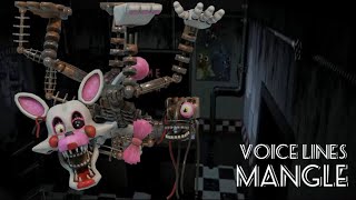 Mangle all voice lines remake [upl. by Eelanej]