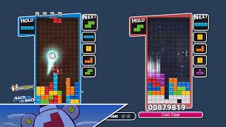 Puyo Puyo Tetris AI Zetris AI vs Cold Clear AI 7 [upl. by Grey362]