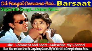 Dil Paagal Deewana Hai Cover Song  Barsaat  90s Love Songs  Popular Hindi Song  RK Rising [upl. by Speroni]