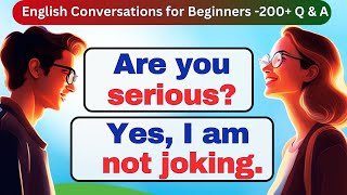 Improve English Speaking Skills🔥 200 Common Questions and Answers in English 🔥 English conversation [upl. by Edyaw]