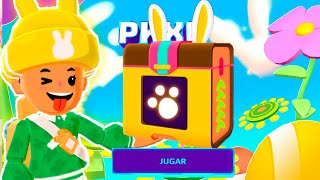 ¡JUGANDO LA NUEVA ACTUALIZACION de PASCUA 2024 en PK XD ENCONTRE LOS 6 COFRES ESCONDIDOS🐸 SIMBA [upl. by Kahl105]