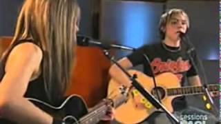 Avril Lavigne  Knocking on Heavens Door AOL Sessions 2004 [upl. by Sihun]