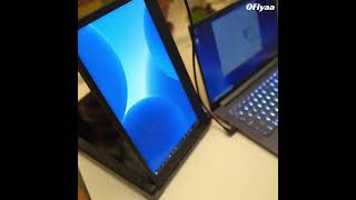 Your best tool working from home  OFIYAA portable triple screen monitor [upl. by Anawyt]