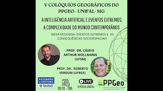 V Colóquios Geográficos  Eventos extremos e as consequências socioespaciais [upl. by Cottrell8]