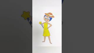 🧚Paperdiy🧚‍♀️Decorate with Sticker Book 👗Dress up Inside Out JOY asmr diy paperdiy [upl. by Nolrev154]