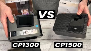 Canon SELPHY CP1300 vs CP1500 Photo Printer [upl. by Cecilio]