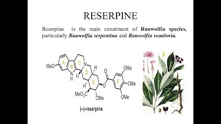 RESERPINE  structure elucidation and Synthesis Dr V Mohanraj  LIFE with CheMistry  Tamil [upl. by Bakki]