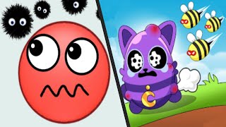 HIDE BALL BRAIN TEASER GAMES vs 1 LINE DRAW SAVE THE EGGS  Satisfying Double Gameplay android ios [upl. by Ayidan]