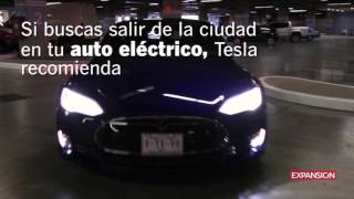 Así funciona el supercargador de autos Tesla en Cuernavaca [upl. by Yared596]