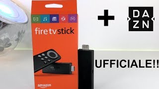 UFFICIALE COME INSTALLARE LAPP DI DAZN SULLA FIRE TV STICK [upl. by Mountfort]