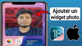 Comment ajouter un widget photo sur iPhone iOS 18 [upl. by Ybrek]