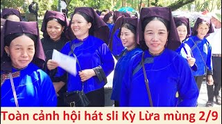 Hội hát sli mùng 29  Trai xinh gái đẹp dập dìu vả sli trong nắng thu [upl. by Aihc]