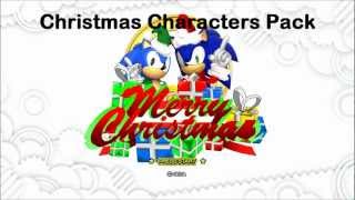 RELEASE Sonic Generations Christmas Characters Pack [upl. by Roi273]