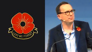 Remembrance Day  Live your brief life wisely  Psalm 90  Ed Wright [upl. by Coplin]