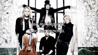 Apocalyptica amp Adam Gontier  I Dont Care Subtitulado HD  HQ [upl. by Gerrard]