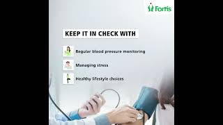 World Hypertension Day 2024  Fortis Healthcare [upl. by Eliga883]