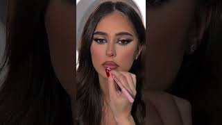 Kylie Jenner Lip Combo✨ makeup makeuptutorial lipcombo [upl. by Nove]