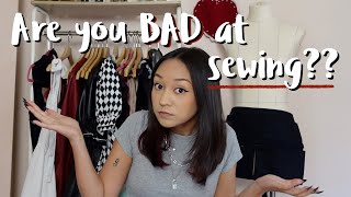 Here’s why your clothing looks homemade… and bad feat examples from when I sucked at sewing [upl. by Thaddus]