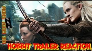 HOBBIT 2 Trailer Reaction  The Hobbit Desolation of Smaug [upl. by Chrissie]