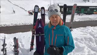 Atomic Backland 85 W  2018 Ski review [upl. by Adnahcir505]