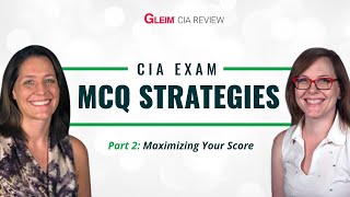 CIA Exam MultipleChoice Question Strategies — Part 2 [upl. by Dihgirb957]