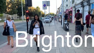 4K walk  Brighton  Uk  last summer days 15 Sep 2023 [upl. by Eedahs]