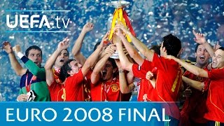 Spain v Germany UEFA EURO 2008 final highlights [upl. by Kobylak]