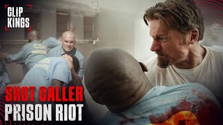 Prison Riot Scene  Shot Caller Nikolaj CosterWaldau Scene [upl. by Ajay570]