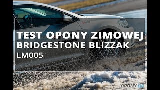 Nowa opona zimowa Bridgestone Blizzak LM005 [upl. by Crim]