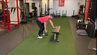 Kettlebell 3 Point Row  Tailored Strength [upl. by Anasiul194]