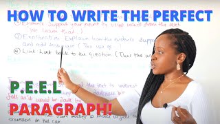 How To Write A Perfect PEEL Paragraph quotPEELquot Structure Explained  English GCSE Essay Revision [upl. by Inaffit936]