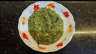 dantina soppu chutney recipe in kannada [upl. by Socher]