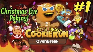 Annoying Orange Plays  Cookie Run Ovenbreak 1 Christmas Eye Poking [upl. by Car194]