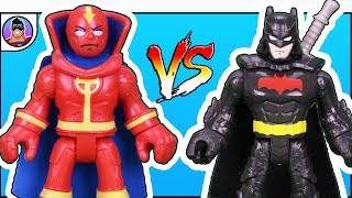 BLIND BAG BATTLE 28  NINJA BATMAN vs RED TORNADO [upl. by Ami165]