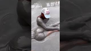 Bilionera Otilia Brumă  Massage in the El Totumo Mud Volcano Colombia massage colombia youtube [upl. by Alurta]