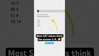 99 of SAT takers get this wrong… it’s not 4👀 digitalsat satprep [upl. by Celinda699]