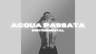 Capo Plaza  ACQUA PASSATA  INSTRUMENTAL [upl. by Murry]