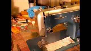 Montgomery Ward 21 Jewel Supreme Automatic Zig Zag Sewing Machine [upl. by Dachia795]