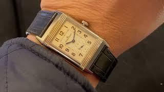 JaegerLeCoultre Reverso Classic Monoface Small Seconds [upl. by Emiline]