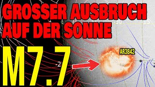 Großer Ausbruch auf der Sonne  M768 [upl. by Lovato97]