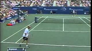 Kafelnikov vs Agassi US Open 2003 [upl. by Waylin706]