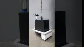 ErgoExpress® Motorized Ceiling Lift Weight Test Cart [upl. by Ardaed318]